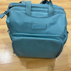 Sarah Wells Teal Baby Bag